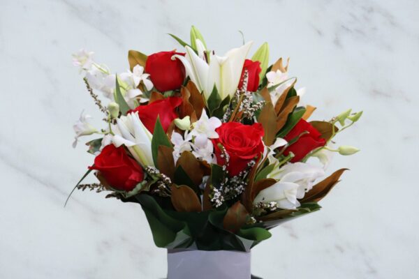 Roses and Orchids in a box 1